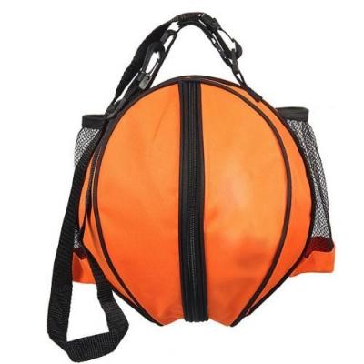 China Factory Price Portable Sport Ball Shoulder Bag Football Volleyball Storage Backpack Handbag Round Shape Shoulder Strap Knapsacks for sale