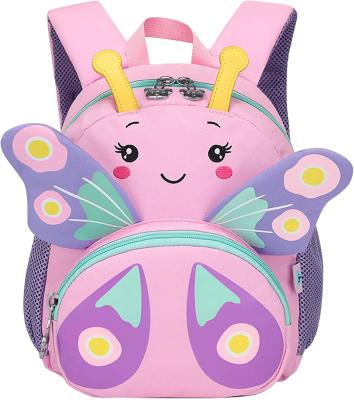 China Lighweight Durable Kids Toddler Backpack Girls 3D Cartoon School Daycare Nursary Travel Bags for sale
