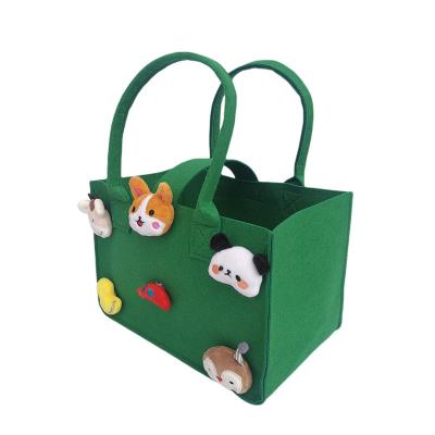 China Factory Cross Border Non Woven Felt Gift Bags Christmas Storage Bags for sale