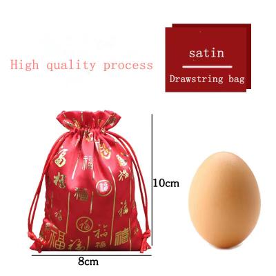 China Festive Color Bundle Pocket Satin Material For Gifts Collection for sale