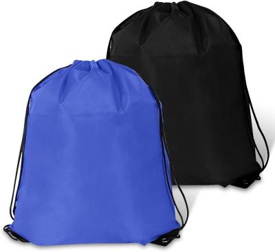 China PE Drawstring Bag Backpack Gym Sackpack Bulk Softball Gifts Storage Workout Bags for sale