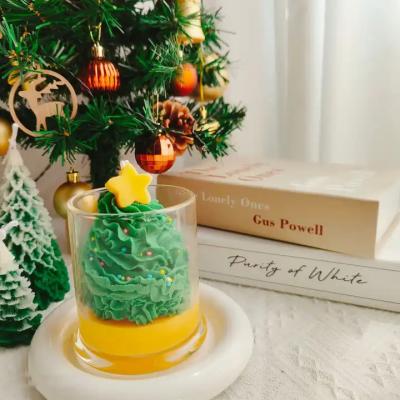 China Hoogwaardige geduld Leuke schattige duurzame kerstboom kaarsen Te koop