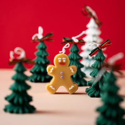 Cina Decorazione di Natale Candele profumate Albero d'inverno per le vacanze Candela profumata di Natale in vendita