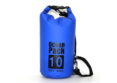 China Roll Top 10 Liter Dry Bag Backpack Small Waterproof For Camping for sale