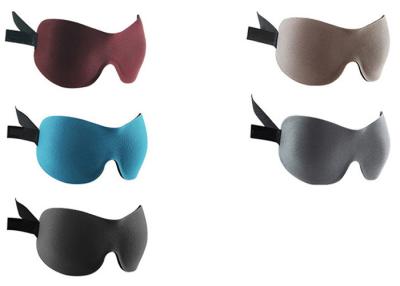 中国 ヴェルクロ容易な調節を用いる軽量の停電3Dの睡眠の目マスク 販売のため