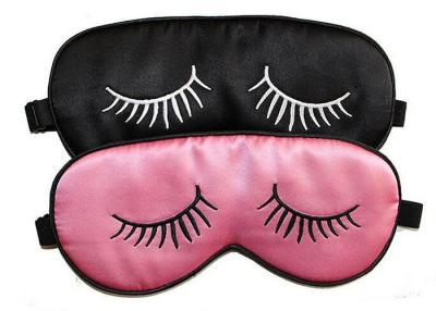 Chine Oeil ergonomique du sommeil 3D ne masquer aucun oreiller en soie d'oeil pesé par pression à vendre