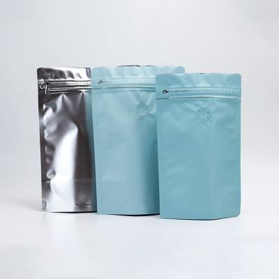 中国 中国の工場はジッパーが付いている袋のコーヒー包装袋の上の注文の印刷されたマットのアルミ ホイルの立場を卸し売りする 販売のため
