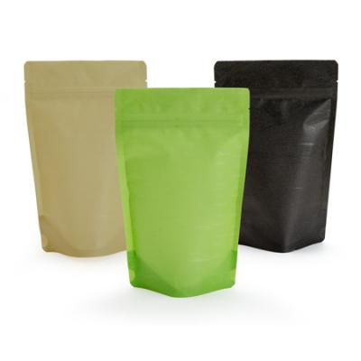 China Matte Black Stand Up Pouch Chocolate Lolipop Biodegradable Spout Pouch for sale