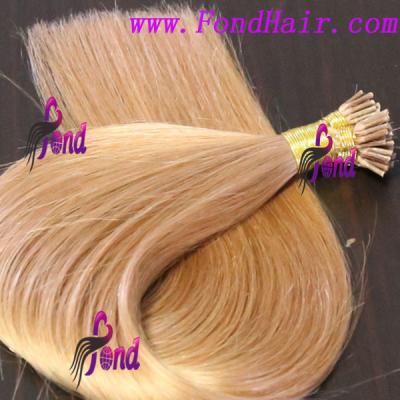China 100% Virgin Remy Hair I tip pre-bonded Hair Extension for sale