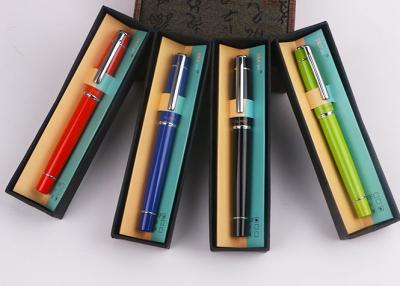 China Metal pen with Gift box Pen for stationery store metal advertising signature pen iridium business gift pen laser logo for sale