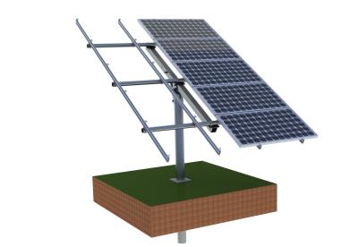 China Customized Degree Solar PV Ground Mounting Systems Support Frame for sale