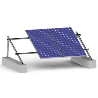 중국 밸러스트 처리 된 편평한 태양 전지판 지붕 설치 체계 부류 구조 간격 0.5mm-15mm 판매용