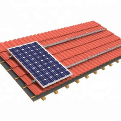 Cina 0-60 lega di alluminio del paesaggio del ritratto dei sistemi 275w 285w del montaggio del tetto del pannello solare di grado in vendita