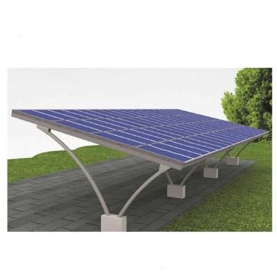 Chine Ouvrez l'aluminium anodisé parinstallation au sol de configuration de facilité de systèmes solaires de parking à vendre