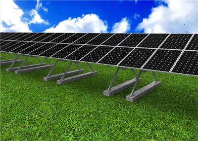 China Adjustable Tilt Solar Panel Rail Mounting System , Al6005 PV Solar Mounting Systems for sale