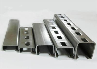 China Hot Sell U Beam Galvanized Steel Profile 40-100 Mm Custom Length Hot Dipped Steel Channel for sale
