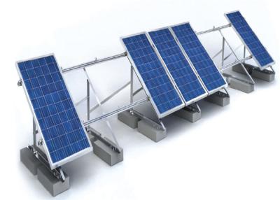 China 1.4KN/M2 Solar Panel Roof Mounting Systems Customized Color Aluminum Stainless Steel Structure for sale