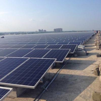 China Customized Tilt Angel Solar Panel Roof Mounting Kits , Solar PV Solar Mounting Systems for sale