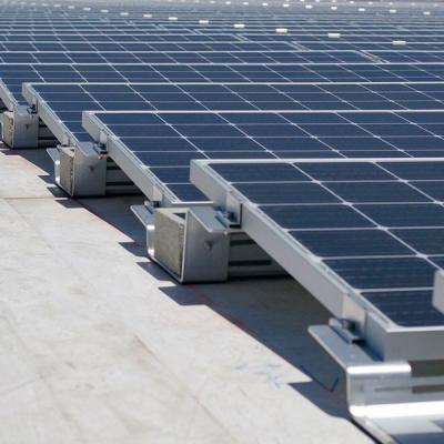 China 3KW 5KW 10KW Solar Power Roof Systems , Industrial Flat Roof Solar Mounting System for sale