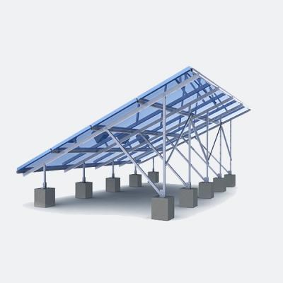 China Frameless Solar Panel Ground Mounting Systems Utility Scale 50 MW Fixed Tilt Anodized Aluminum for sale