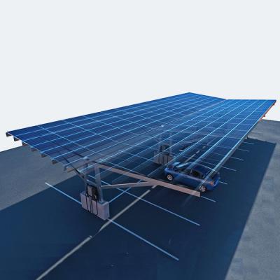 Chine Systèmes solaires Horizental vertical préfabriqué de forte intensité de grand parking à vendre