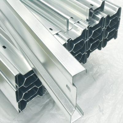 China Ground Galvanized Steel Profile Solar Panel Mounting Structure Single Section HDG Steel PV Support Structure for sale