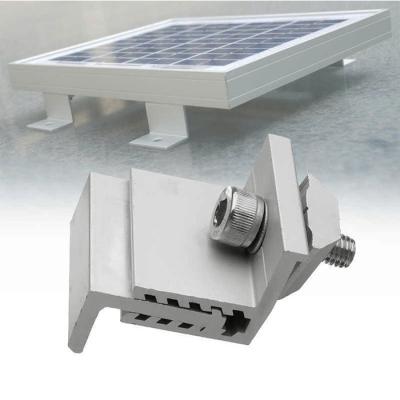 China Easy Installation Q235B Solar PV Mounting Brackets Photovoltaic Horizontal Vertical Accessories Solar Support Systems for sale
