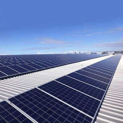 China 20 m Max Building Height Alloy Steel Sheet Solar Panel Roof Mounting Systems for sale