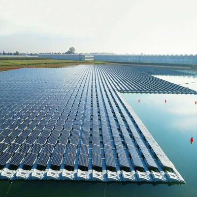China Tidal Flat Type Complementary Ground Solar Mounting System For Fishing Light for sale