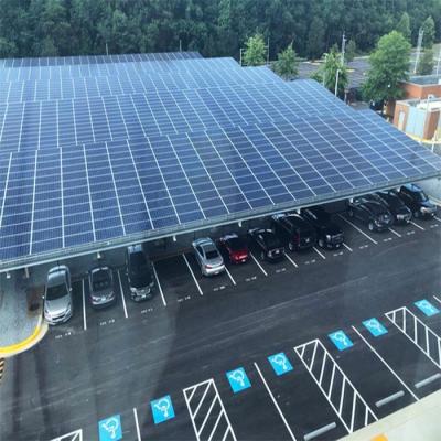 Chine 20KW flexible a galvanisé le GV solaire en acier de structure de support de picovolte pour le parking à vendre