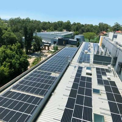 Cina 130mph ha galvanizzato le strutture di montaggio di PV per i sistemi solari del tetto in vendita