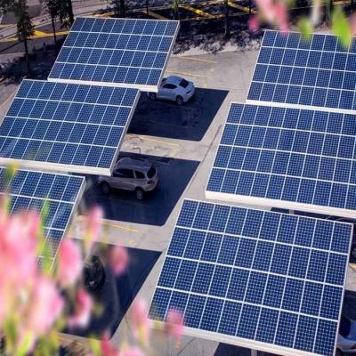 China sistema mouting solar del picovoltio de la prenda impermeable del Carport del soporte solar solar residencial multifuncional de las estructuras en venta