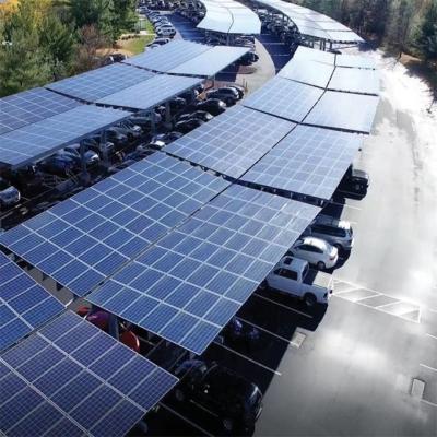 Chine parenthèse solaire de picovolte de picovolte de conception moderne de parking de structures de structure solaire solaire au sol ouverte de parenthèse à vendre