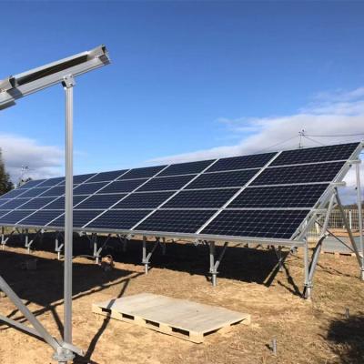 Cina Immersione calda montaggio a terra solare di montaggio fotovoltaico d'acciaio del sistema galvanizzato Q345B/di Q235B - sostegno in vendita