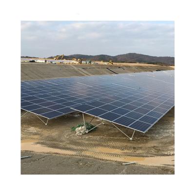 China Galvanised Q235B Q345B solar mounting Bracket 0 - 60 degree installation solar bracket solar system for sale