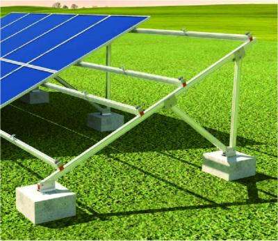 China Solar Power plant module mounting structure brackets kit ground mounting system solar bracket for sale