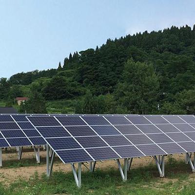China Auf und weg von Gittersolarschienenplattensonnensystem Grund-PV-Solarklammer-Solarstruktur zu verkaufen