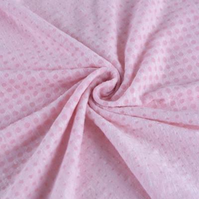 中国 Breathable Burnout 140gsm 50% Polyester 38% Cotton 12% Rayon Jersey Knit Fabric For T Shirts 販売のため