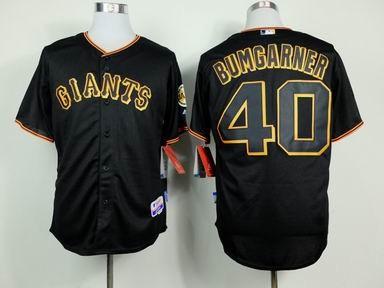 China MLB San Francisco Giants 40 Bumgarner jersey wholesale source for sale