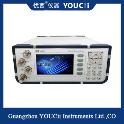 China 4 Channel Power Optical Meter High Precision Optical Test Equipment Te koop