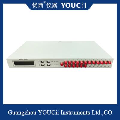 中国 The 18-Channel Rack Mounted Optical Switch Is Cost - Effective 販売のため