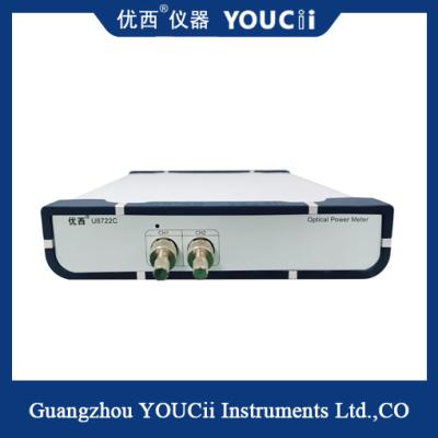 中国 2 Channel Power Meter Calibration Wavelength of 1310/1490/1550/1625nm 販売のため