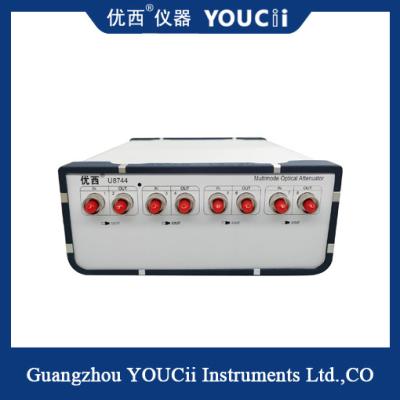 China 4 Channel Multimode Attenuator 200 Ms Optical Power Control Stabilization Time for sale