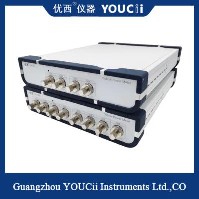 China 4-Channel Optical Power Meter Is Used For Planar Optical Waveguide PLC Elements Te koop