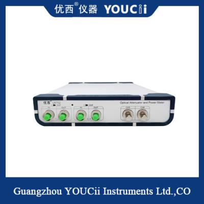 中国 2-Channel Optical Attenuator And Optical Power Meter 100ms Stabilization Time 販売のため
