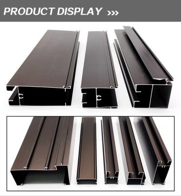 China Customized Design Shape Extruded Aluminum Profile for Residential Project for sale
