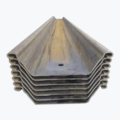 China Az13-770 U Shaped Hot Rolled Sheet Piles Steel Width 770mm 12 Meters Length for sale
