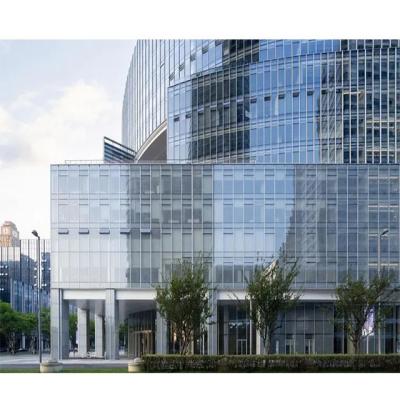 Cina Chiara facciata di vetro di verniciatura di alluminio della parete divisoria per i centri espositivi in vendita