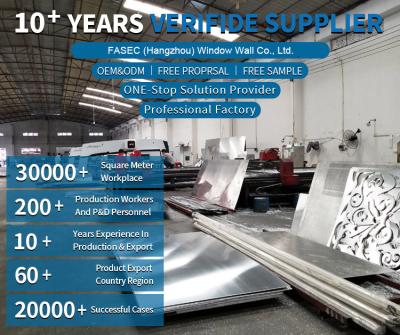 China Custom Exterior Wall Building Facade Panels V Sharp Ventilated Aluminum Battens Louver for sale