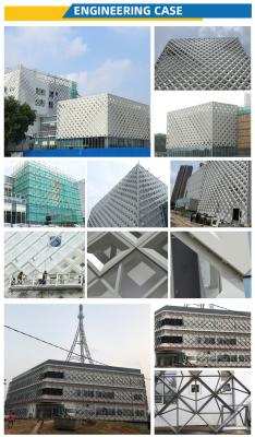 China Custom Exterior Wall Building Facade Panels V Sharp Ventilated Aluminum Battens Louver for sale